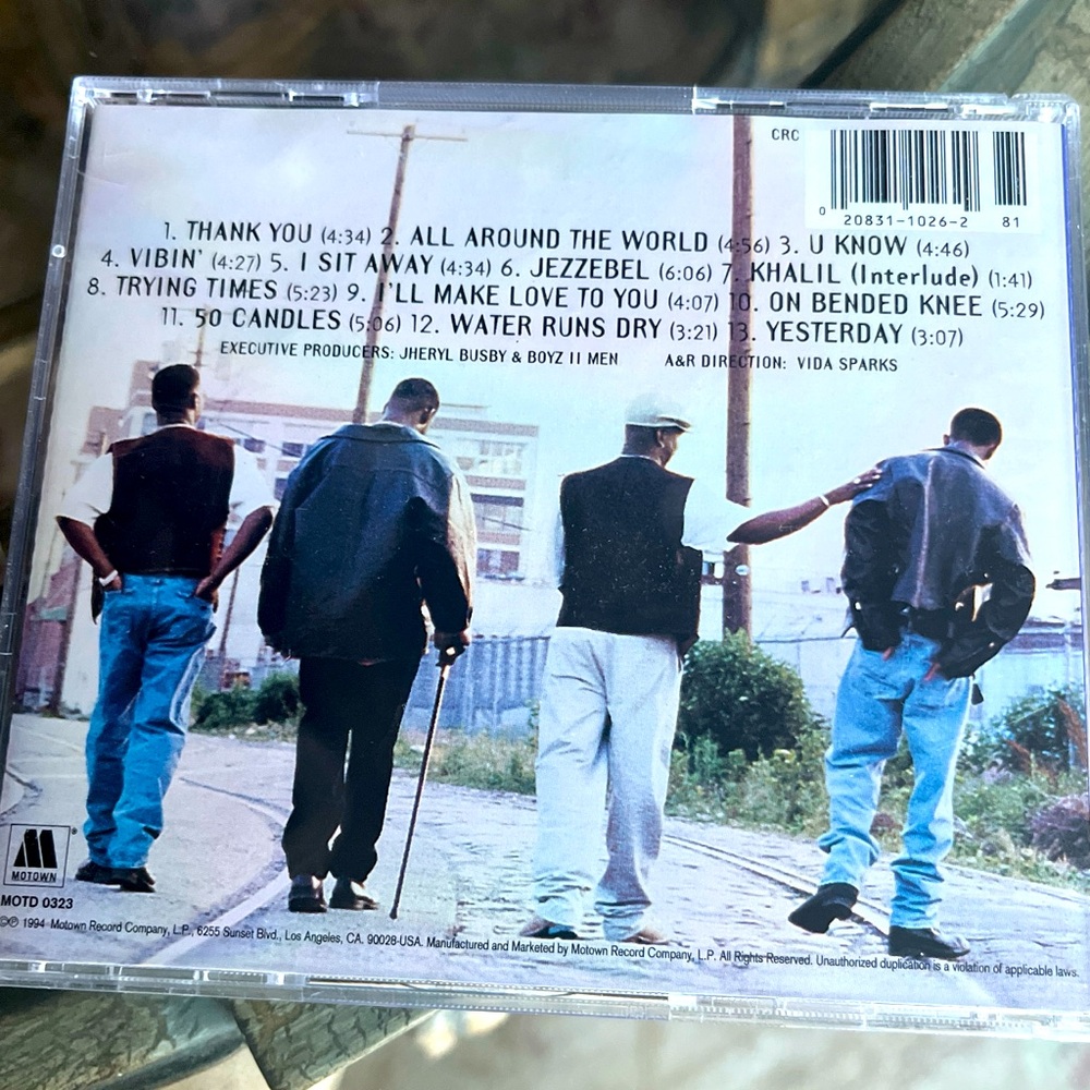 Boyz II Men cd